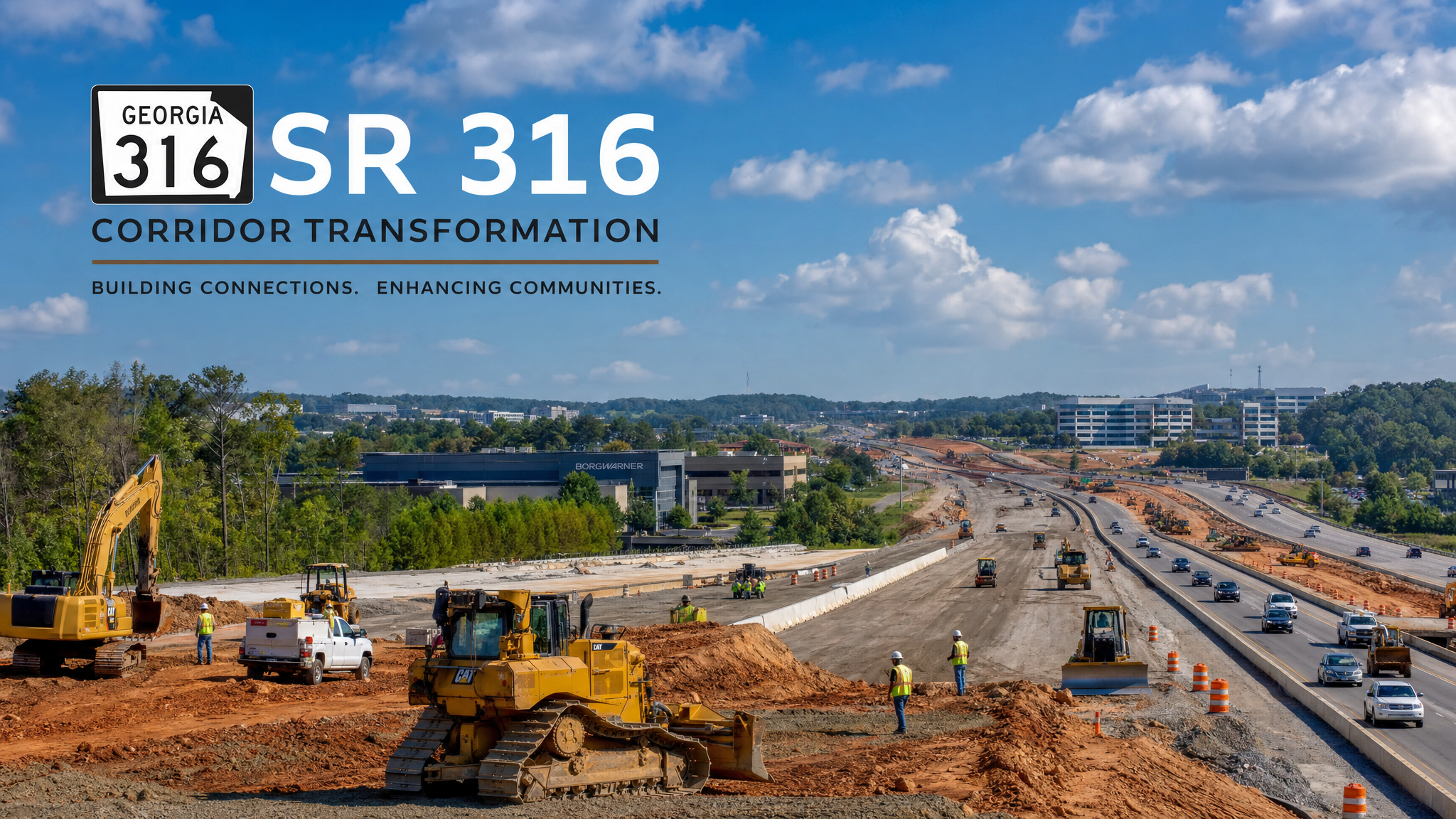 SR 316 highway expansion and construction activity reshaping growth between Athens and Metro Atlanta.